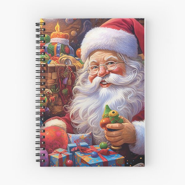 Item preview,  Santa Claus Oil painting Festive illustration Christmas 2023 designed and sold by Mickeymouse2023.