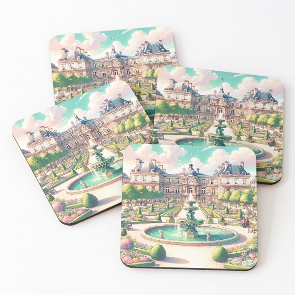 Item preview, Jardin du Luxembourg Drawing designed and sold by unrealartwork.