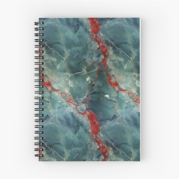 Item preview, Blue, Red and Silver Seamless Repeating Marble Pattern designed and sold by PeteRascal.