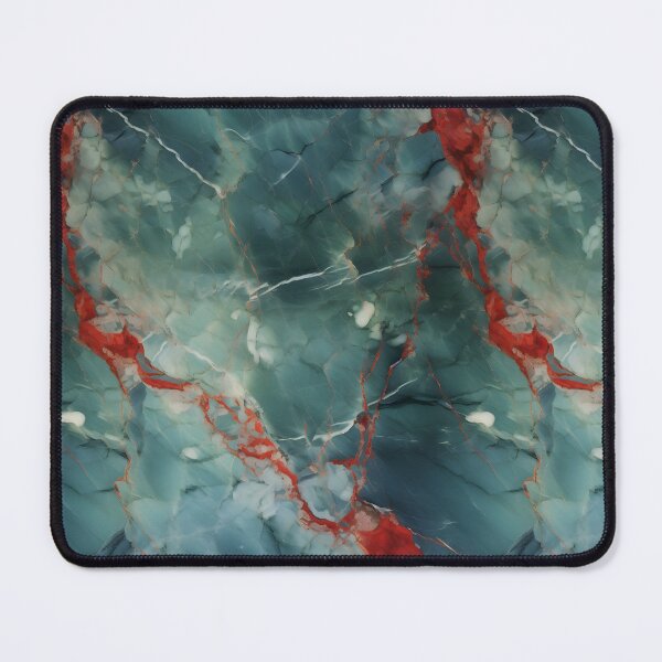 Item preview, Blue, Red and Silver Seamless Repeating Marble Pattern designed and sold by PeteRascal.