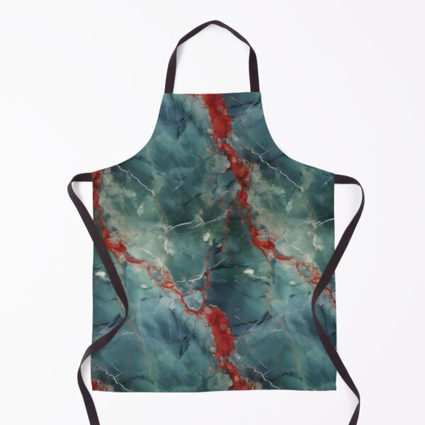 Item preview, Blue, Red and Silver Seamless Repeating Marble Pattern designed and sold by PeteRascal.
