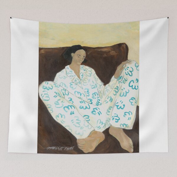 Item preview, Hanna Peterson Girl On The Sofa designed and sold by handadi56.