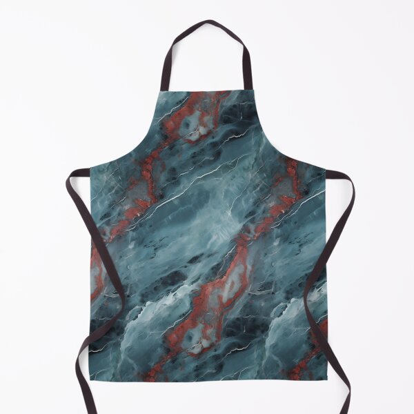 Item preview, Blue, Red and Silver Seamless Repeating Marble Pattern designed and sold by PeteRascal.