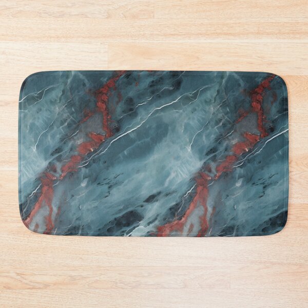 Item preview, Blue, Red and Silver Seamless Repeating Marble Pattern designed and sold by PeteRascal.