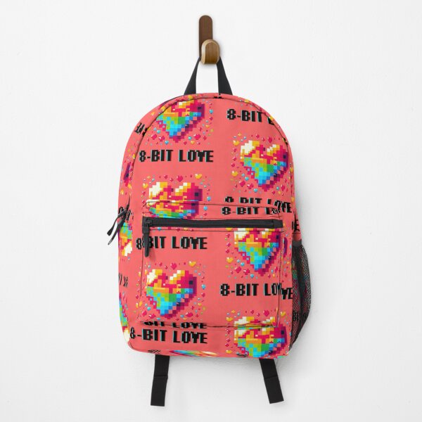 Item preview, Pixelated Heart: A Retro Love Tribute designed and sold by KatVik-Design.