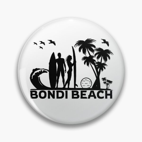 Item preview, BONDI BEACH ~ SUNSET ~ SURFERS ~ (CNVA-14) designed and sold by RodeoMalibu.