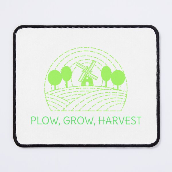 Item preview, Plow, Grow, Harvest designed and sold by xylografix.