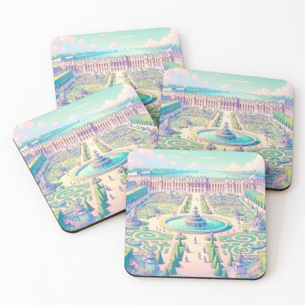 Item preview, Palace of Versailles Viewed From Above designed and sold by unrealartwork.
