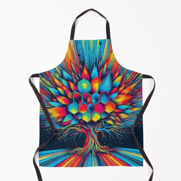 Item preview, Vibrant Grove Tree - Pop Art - home decor designed and sold by crea8iveway.