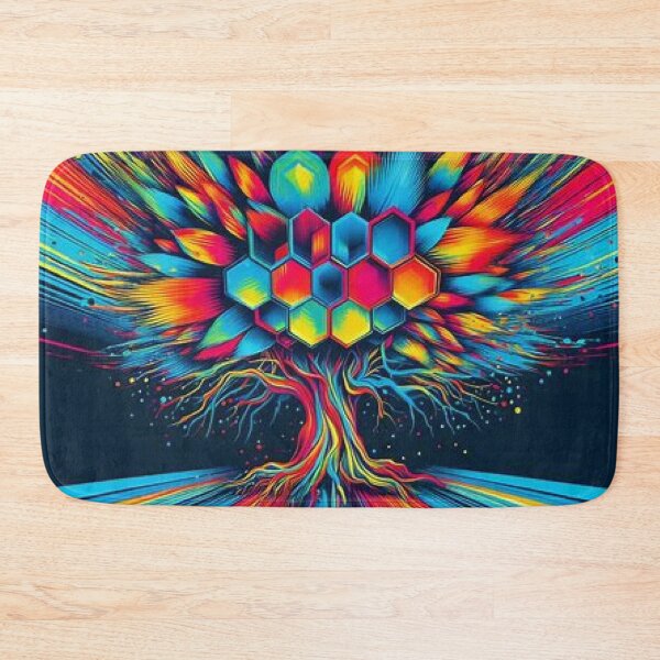 Item preview, Vibrant Grove Tree - Pop Art - home decor designed and sold by crea8iveway.