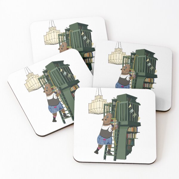 Item preview, Capybara bookstore designed and sold by Ekaterina Khozatskaya.