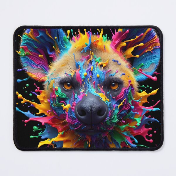 Item preview, Hyenas Splatter Portrait designed and sold by fatbanana.