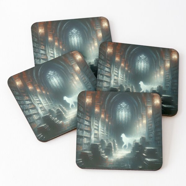 Item preview, Dark Academia Library designed and sold by Truck Stop One.