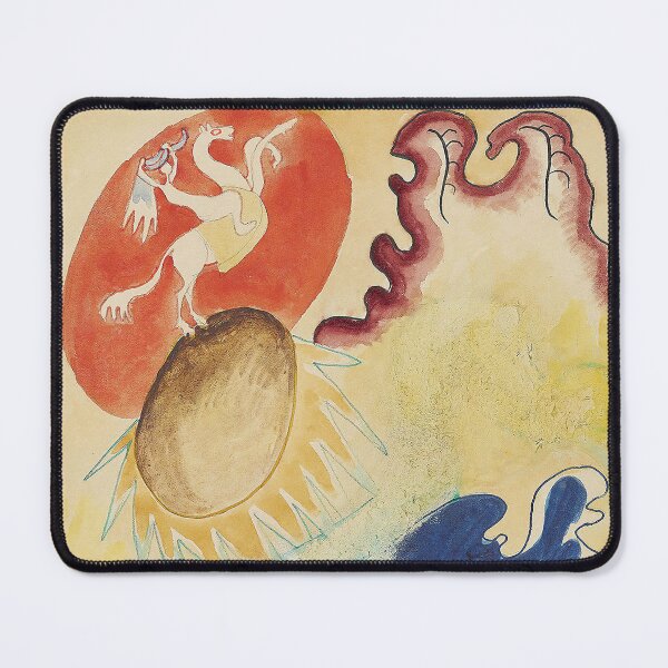 Item preview, HD. Design for the blue Rider IV , by Wassily Kandinsky designed and sold by MINDTHECHERRY.