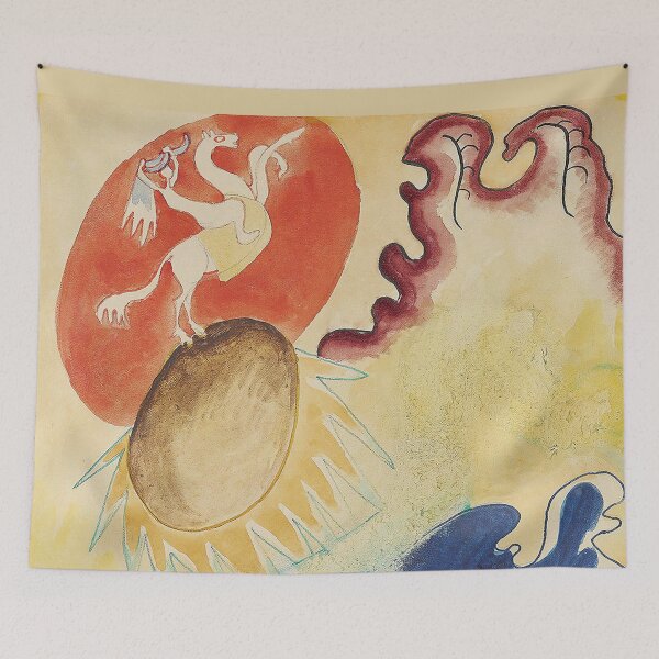 Artikelvorschau, HD. Entwurf für den blauen Reiter IV von Wassily Kandinsky entworfen und verkauft von MINDTHECHERRY.