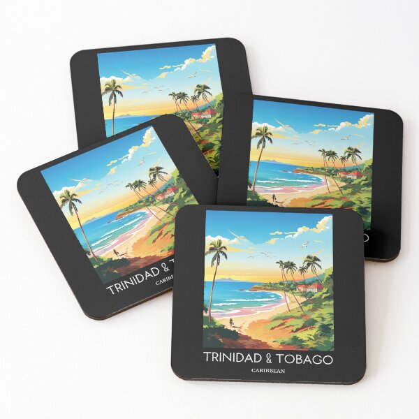 Item preview, A Pop Art Travel Print of Trinidad & Tobago  designed and sold by StudioRedKoala.