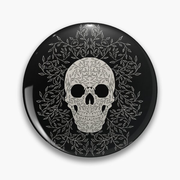 Item preview, Skull floral designed and sold by brdsgn.