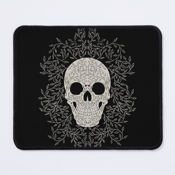 Item preview, Skull floral designed and sold by brdsgn.