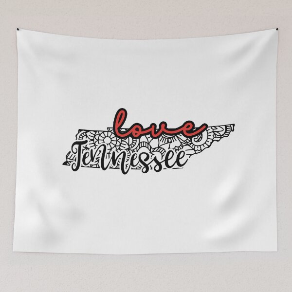 Item preview, Tennessee State Map designed and sold by WanderQuestCo.