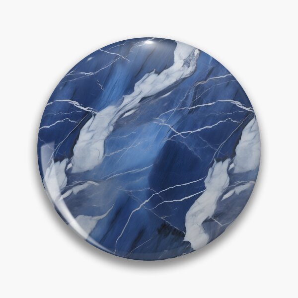 Item preview, Blue and Silver Seamless Repeating Marble Tile Pattern designed and sold by PeteRascal.