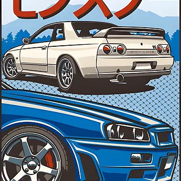 Artwork thumbnail, Monster Skyline R34 & R32 by AutoCarGarage