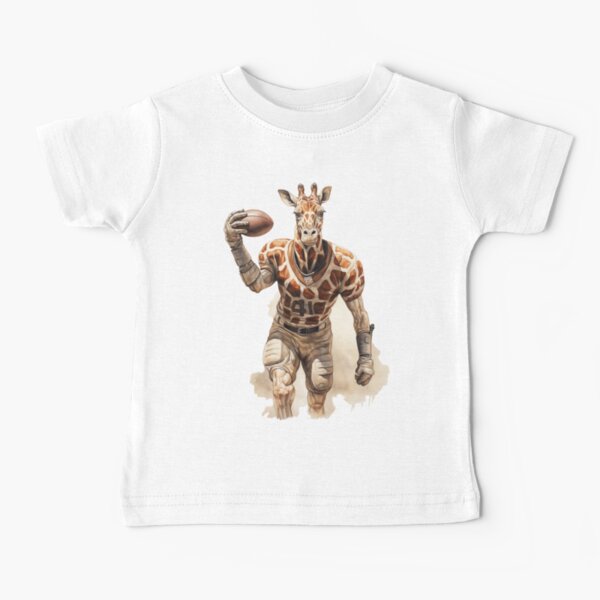Item preview, Giraffe as an American Football Player designed and sold by Sp3ctrumOfColor.