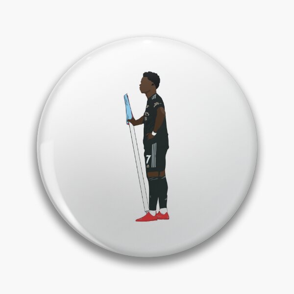 Item preview, Bukayo Saka with Corner Flag designed and sold by kinxa Axeem.