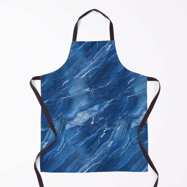 Item preview, Blue and Silver Seamless Repeating Marble Tile Pattern designed and sold by PeteRascal.