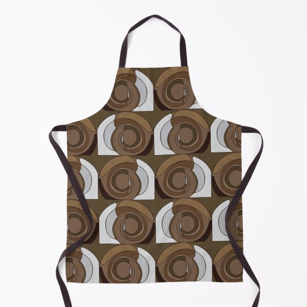 Item preview, Snail Shells Abstract Pattern designed and sold by Nisha Prabhu.
