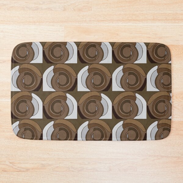 Item preview, Snail Shells Abstract Pattern designed and sold by Nisha Prabhu.
