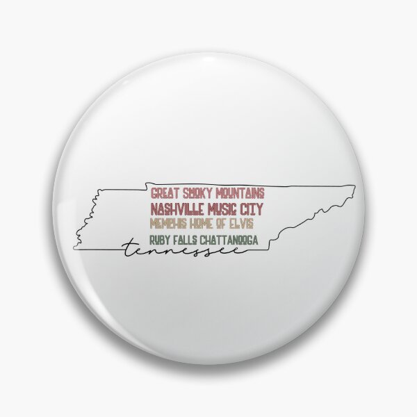 Item preview, Tennessee Map designed and sold by WanderQuestCo.