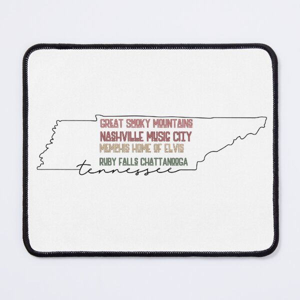 Item preview, Tennessee Map designed and sold by WanderQuestCo.