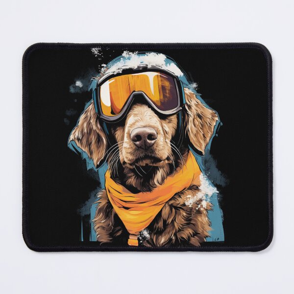 Item preview, Ski Dog in Ski Googles designed and sold by AnnaMDesign.