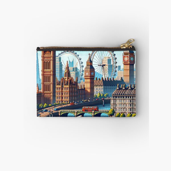 Artikelvorschau, Pixelige London-Illustration entworfen und verkauft von unrealartwork.