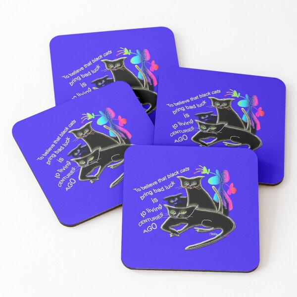 Item preview, Black cats are like little black panthers designed and sold by Diola Sotelo.