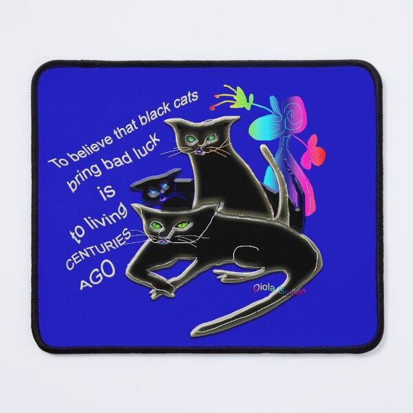 Item preview, Black cats are like little black panthers designed and sold by Diola Sotelo.
