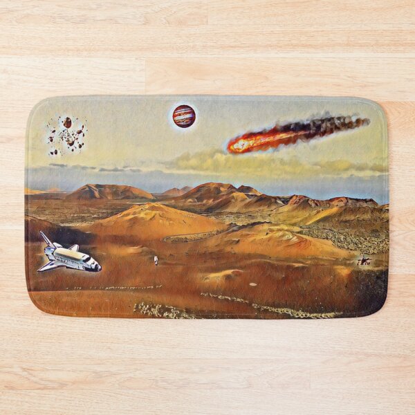Item preview, Mars - orange geometric designed and sold by shiroi-okami.