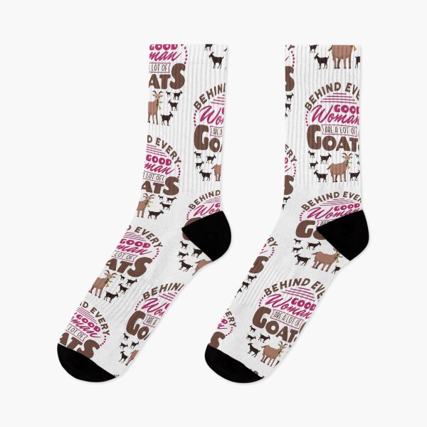 Item preview, Behind Every Good Woman Are a Whole Lot of Goats Funny Goat Mom designed and sold by jaygo.