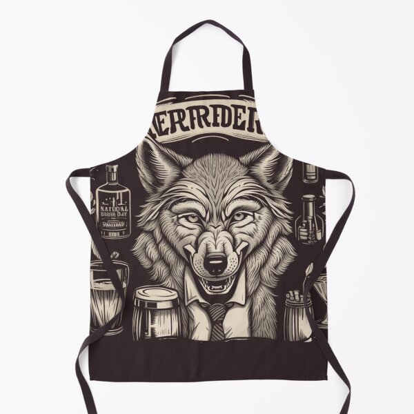 Item preview, Mixing Spirits: Celebrating National Bartender Day with the Wolf designed and sold by NightshadeWolfs.