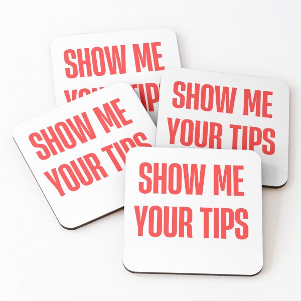 Item preview,  Show Me Your Tips - Funny Bartending  designed and sold by rawaart1.