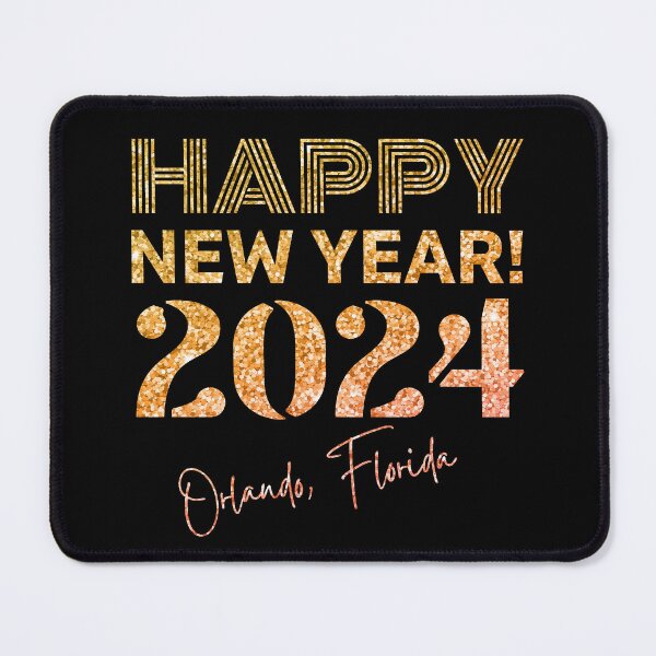 Item preview, Happy New Year 2024 Orlando,Florida designed and sold by AryaSubramanian.