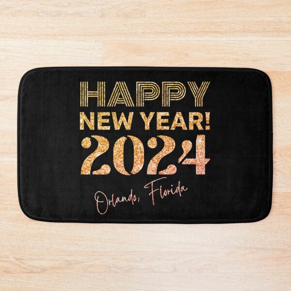 Item preview, Happy New Year 2024 Orlando,Florida designed and sold by AryaSubramanian.