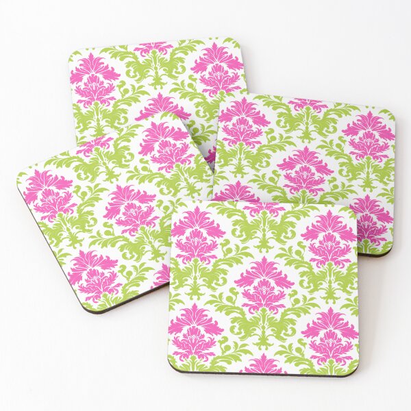 Item preview, Damask style design pattern with trending colours for home decoration and living designed and sold by VISIONARTIST.