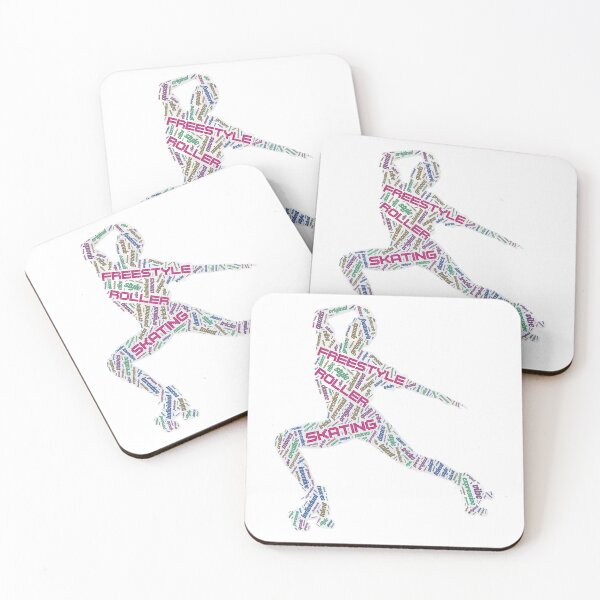 Item preview, Freestyle Roller Skating for Lighter Backgrounds designed and sold by WordsYouLove.