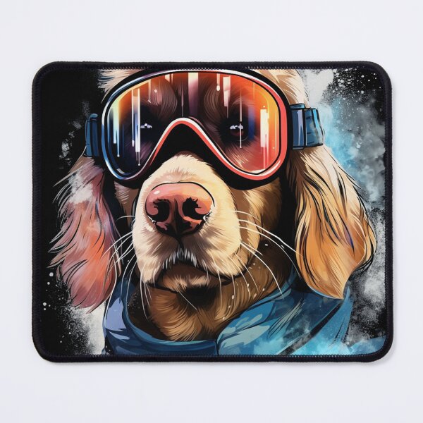 Item preview, Ski Dog in Ski Googles designed and sold by AnnaMDesign.