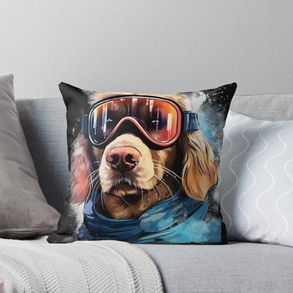 Item preview, Ski Dog in Ski Googles designed and sold by AnnaMDesign.