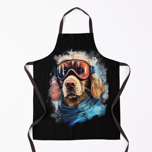 Item preview, Ski Dog in Ski Googles designed and sold by AnnaMDesign.