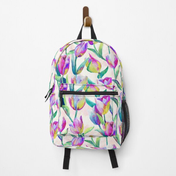 Item preview, Tulips spring pink designed and sold by Alessandro Remo Mazzoni Remotextiles.