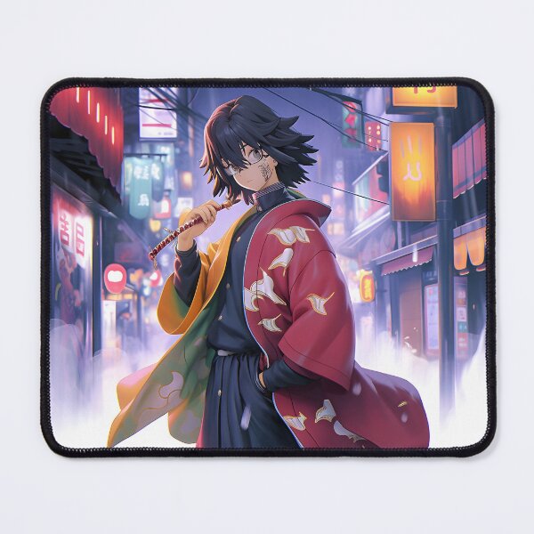 Item preview, New Anime samurai boy warrior in Chinese alley art designed and sold by TheArtistOf2022.
