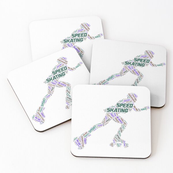 Item preview, Speed Skating for Lighter Backgrounds designed and sold by WordsYouLove.
